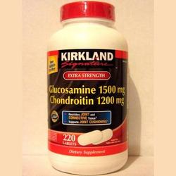 Kirkland Glucosamine 1500mg & Chondroitin 1200mg Hộp 220 Viên