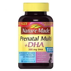 Thuốc Bổ Cho Bà Bầu Nature Made Prenatal Multi + DHA 90 Viên