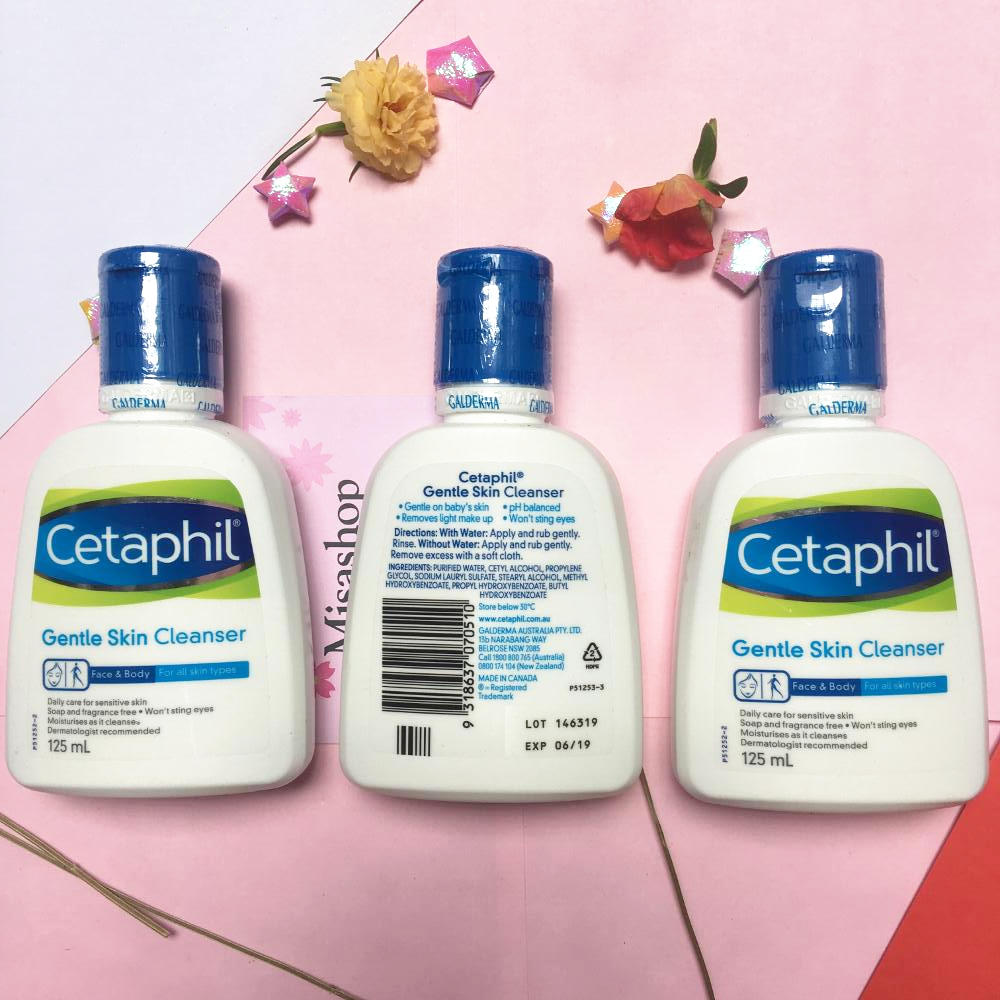 Sữa Rửa Mặt Cetaphil Gentle Skin Cleanser 125ml Shop Afamily