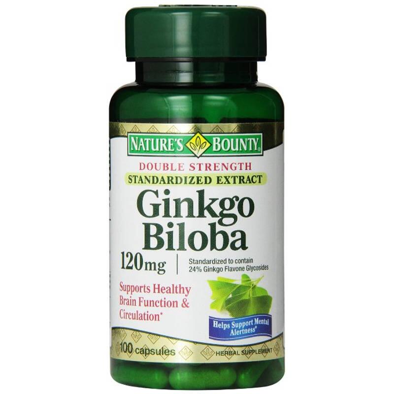 Viên Uống Bổ Não Nature's Bounty Ginkgo Biloba 120mg