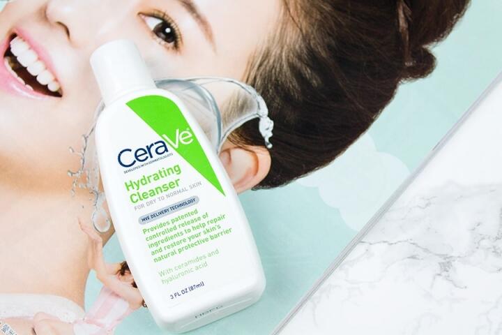 Sữa rửa mặt CeraVe Hydrating cleanser