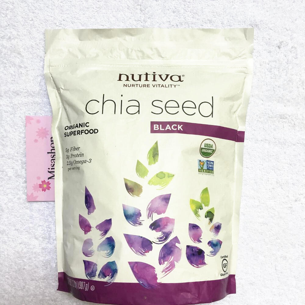 Hạt Chia Mỹ Cao Cấp Nutiva Chia Seed 907g