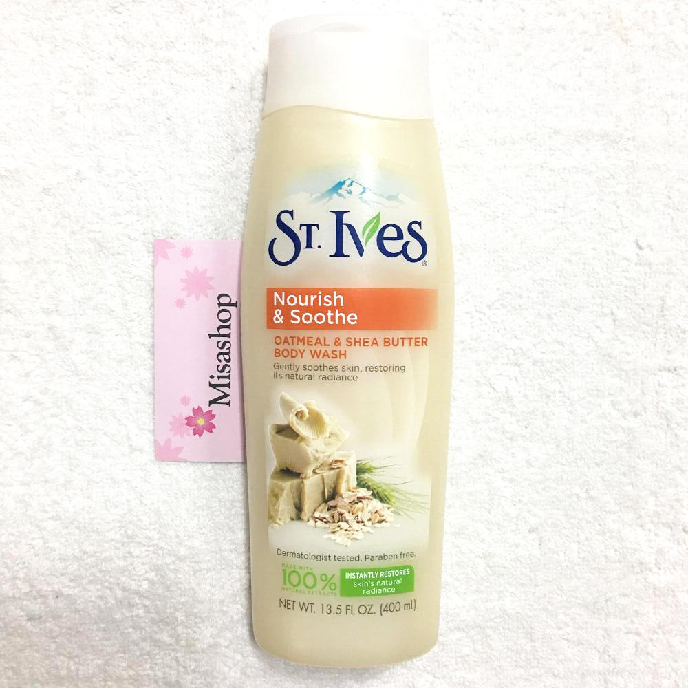  Sữa Tắm St.Ives Nourish & Soothe Oatmeal & Shea Butter